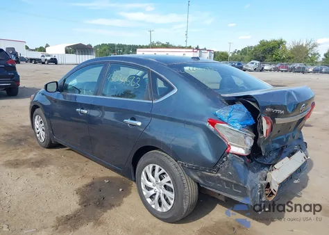 2016 Nissan Sentra z USA, uszkodzony, nr VIN 3N18B7AP8GY312069